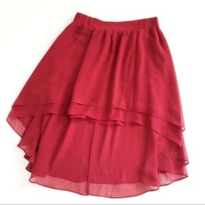 UO//staring at stars hi-lo skirt